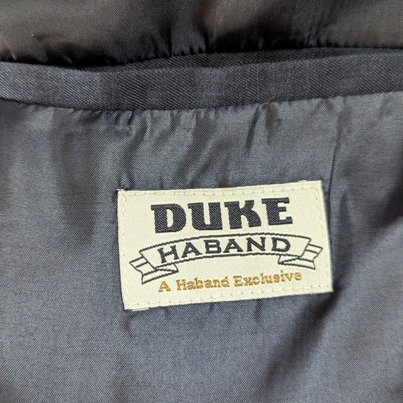 Vintage Men’s Duke Haband Single Breast Oversized Preppy Blazer Size 42R - Picture 8 of 10